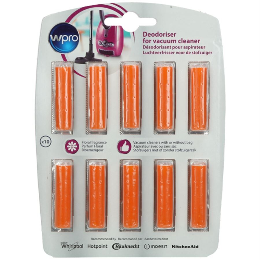Whirlpool WPRO 484000008606 ACT200 vonné tyčinky do vysávača kvetinová vôňa 10 ks