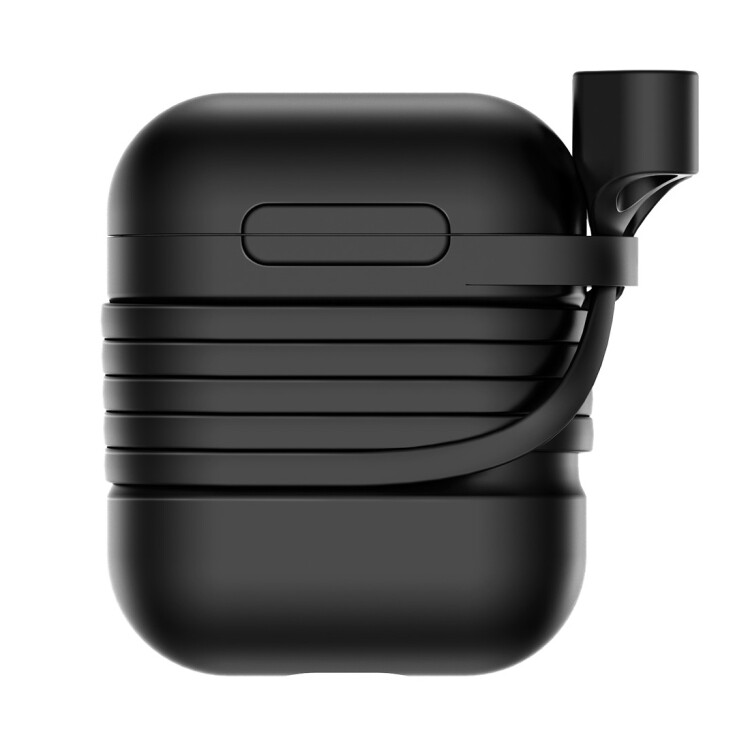 BASEUS Silikónové púzdro pre Airpods - Čierna
