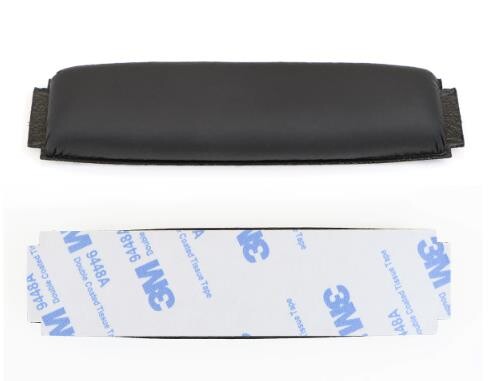 Hlavový most na slúchadlá Sennheiser HD 418, 428, 438, 448, 419, 429, 439, 449 - Čierny, kožený