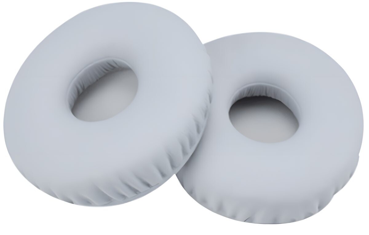 Náhradné náušníky pre slúchadlá Sony MDR-XB650BT, XB550AP a XB450 - Sivé, kožené