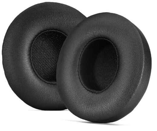 Náhradné náušníky pre slúchadlá Beats Solo 4 - Čierne, kožené