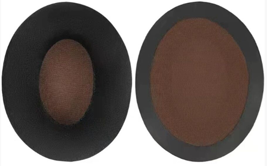 Náhradné náušníky pre slúchadlá Sennheiser Momentum On Ear - Čierne, kožené