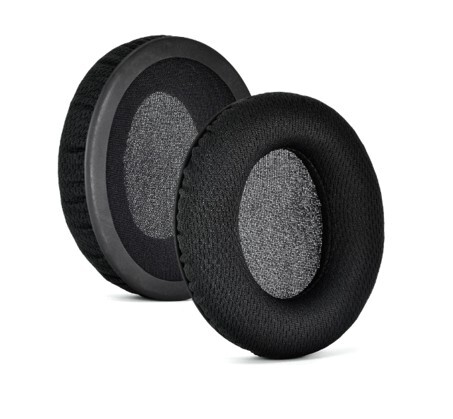 Náhradné náušníky pre slúchadlá Kingston HyperX Stinger Core - čierne, látkové