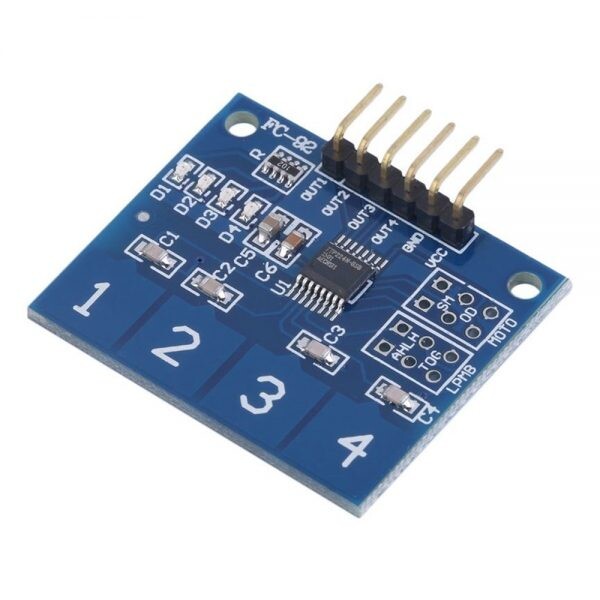 Dotyková klávesnica - TTP224