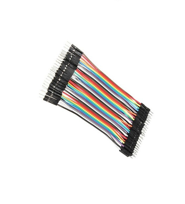 DuPont kábel M-M - 40x, 10 cm