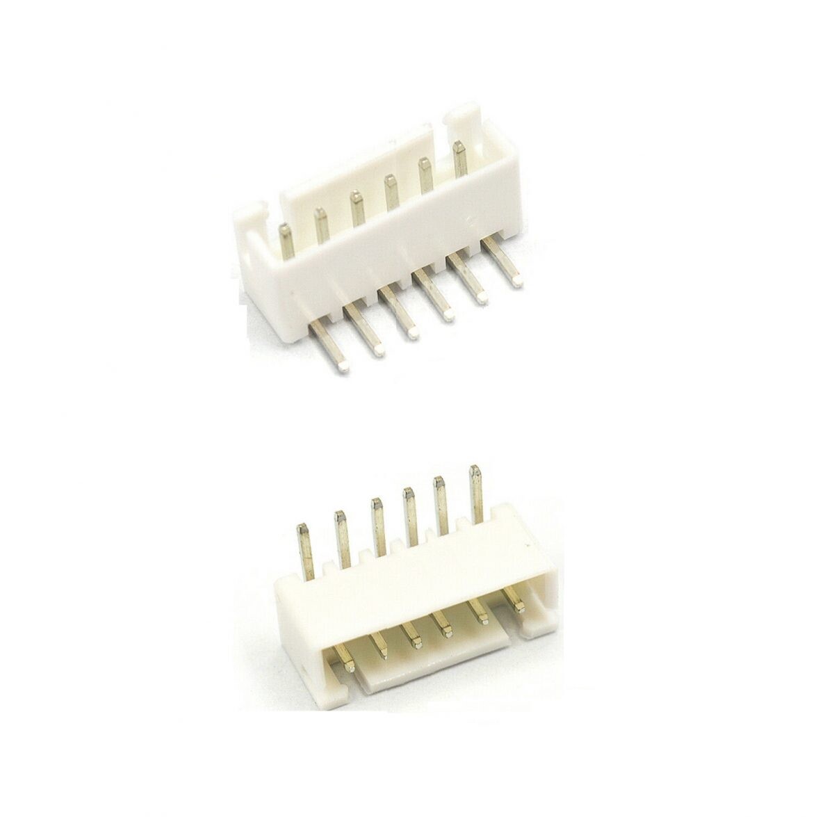 JST XH 2,54mm 6-Pin konektor na DPS - Pravý uhol