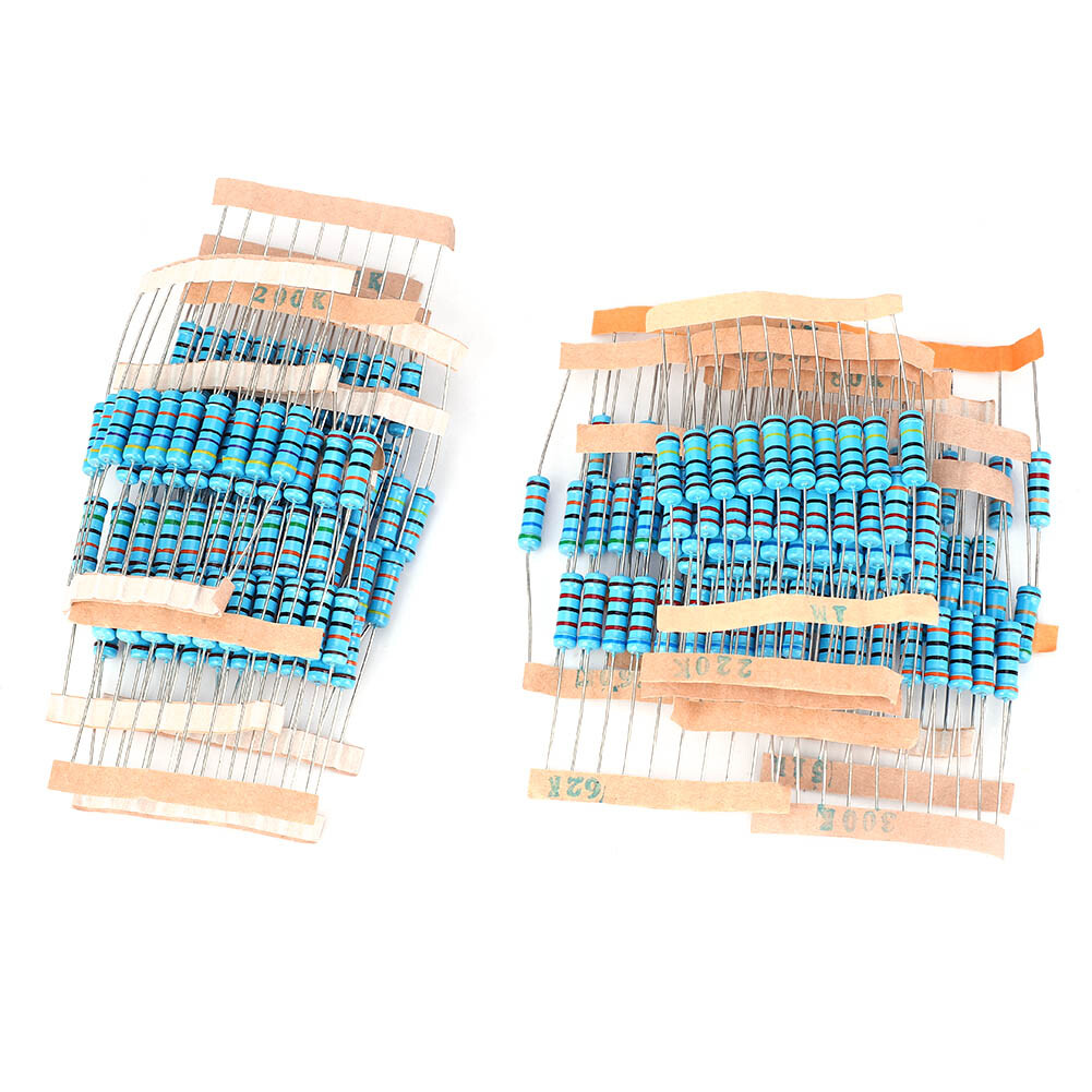 Sada rezistorov 2W 22R - 1M Ohm - 230 kusov