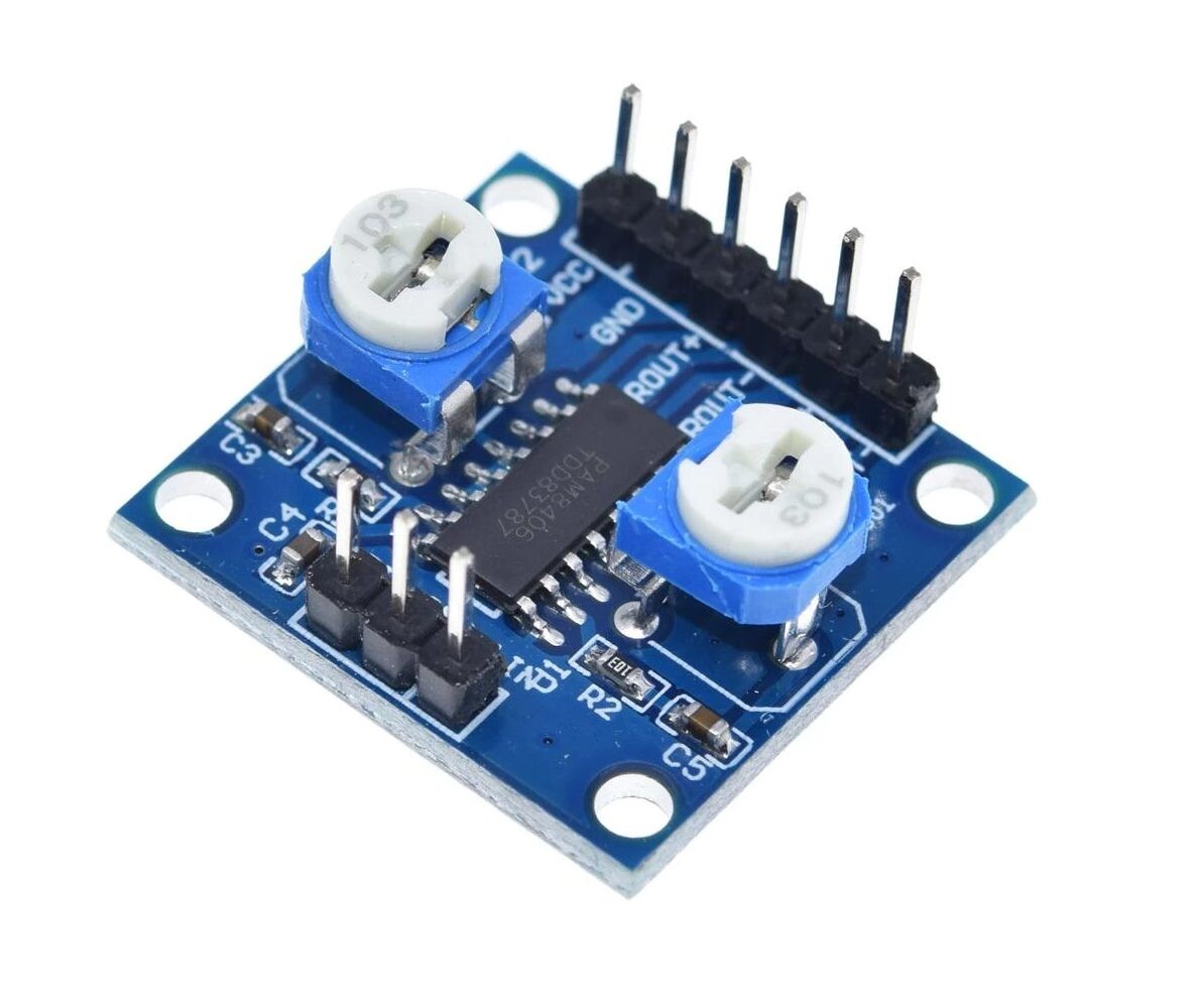 Audio stereo zosilňovač PAM8406 - 2 x 5W