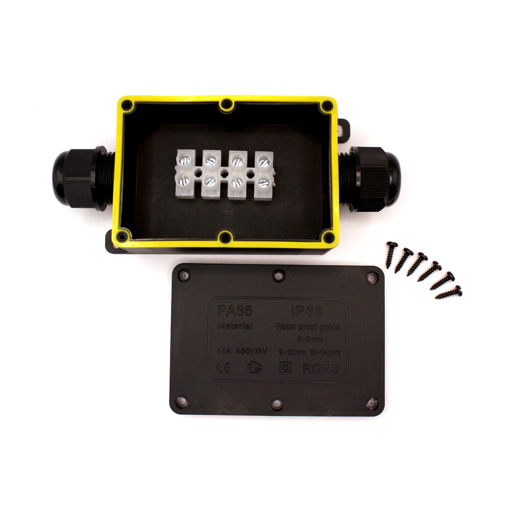 Káblová spojka DRÔTOK - IP68 100x70, 2 vývody 5-8mm, 4pin