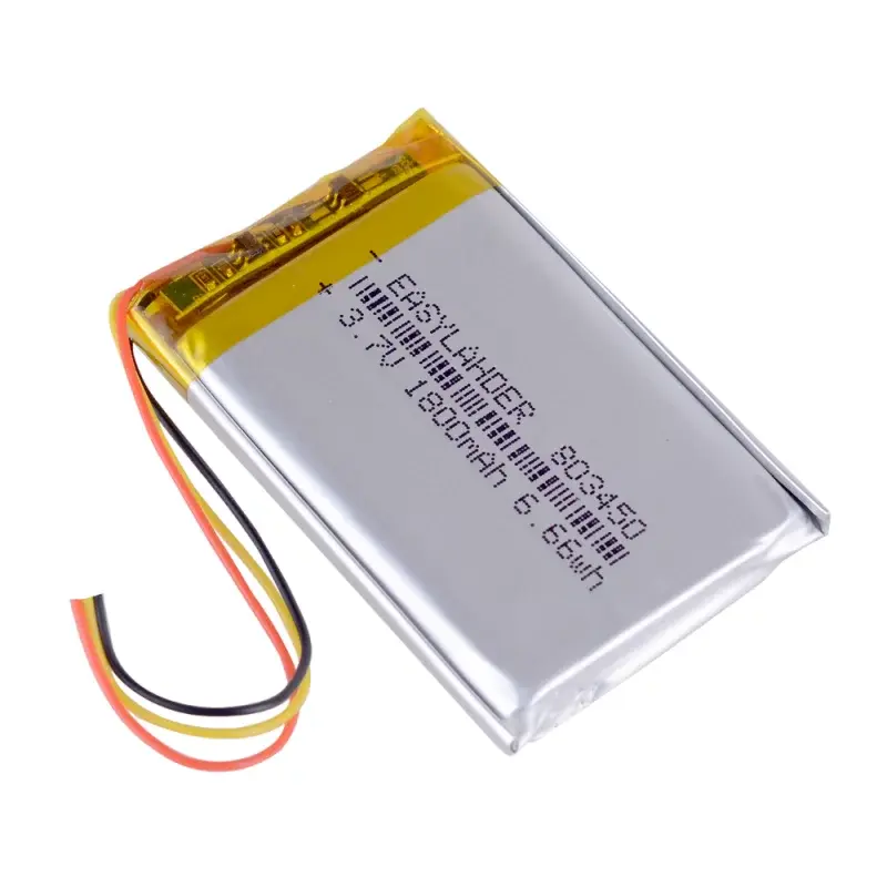Li-Pol batéria 1500mAh, 3.7V, 803450, 3 vodiče