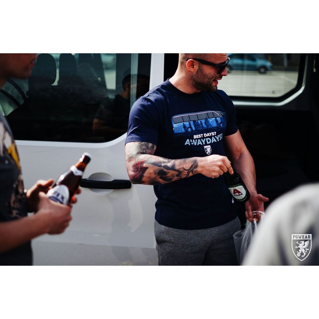 Tričko PGwear Away Days - modré, S