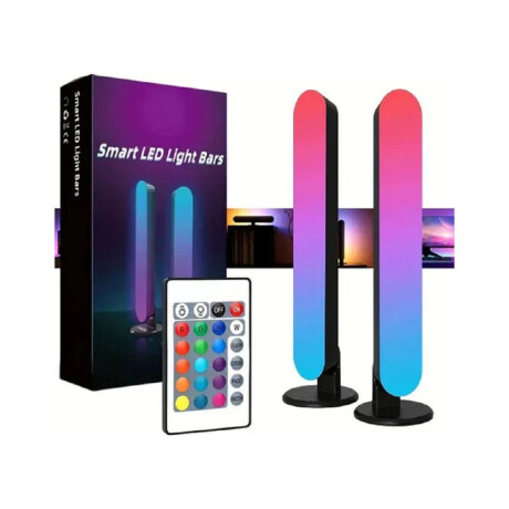 Eveon Smart Bars RGB stolná lampa 2ks, čierna