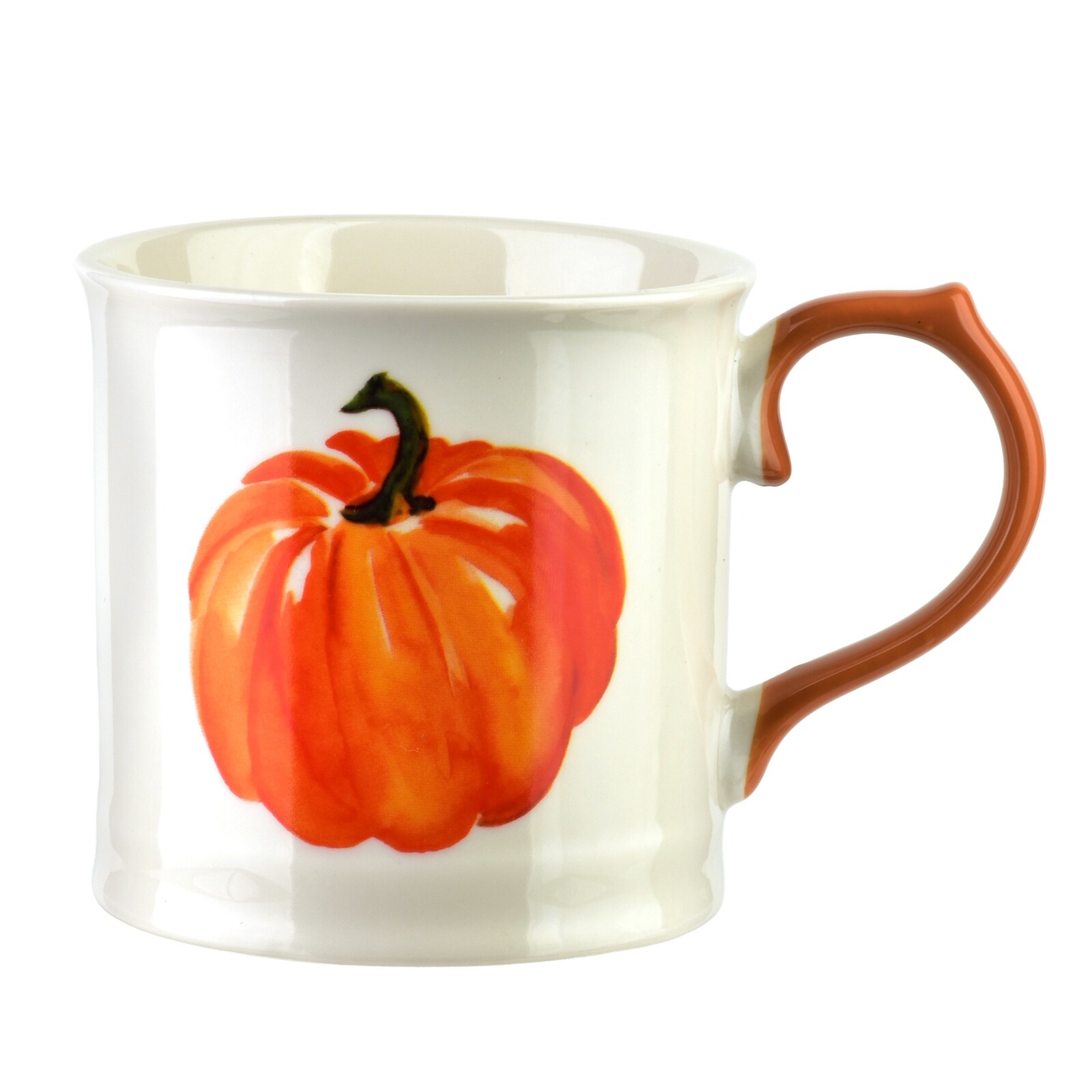 Porcelánový hrnek RADO 350 ml s dýní bílý