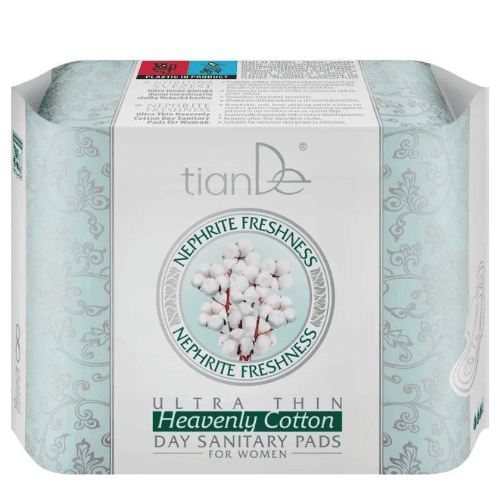 Ultra tenké denné menštruačné vložky Nebeská bavlna Tiande 8ks