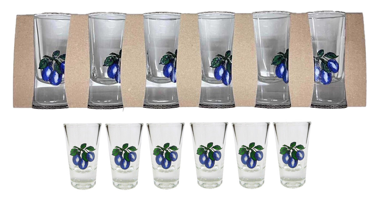 MAKRO - Sada pohárov 6ks slivka