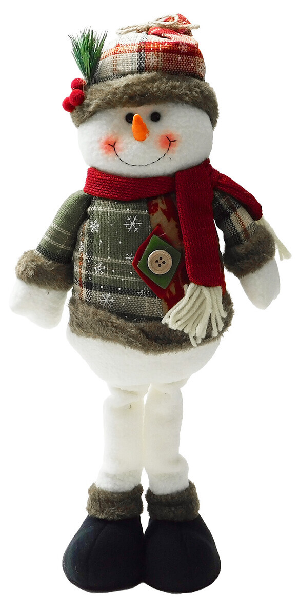 MAKRO - Snehuliak vianočný dekoračný 47cm