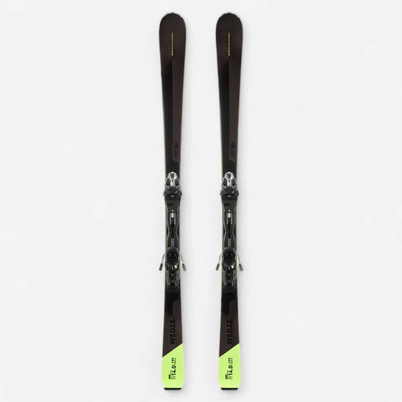 Pánske zjazdové lyže Boost 900 s viazaním čierne