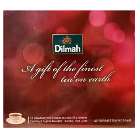 LEROS Dilmah Illuminations II kazeta 4 druhy čajov set