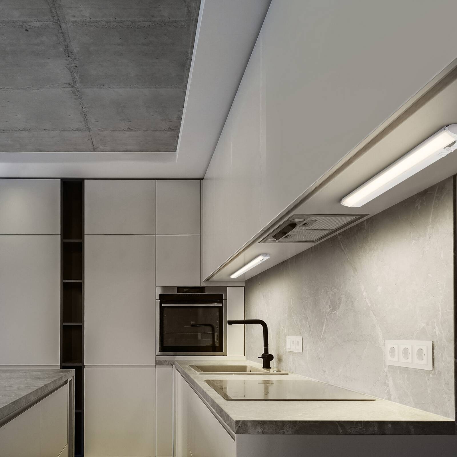 OSRAM LED svietidlo na nábytok Linear Turn connect biele 55 cm CCT stmievateľné