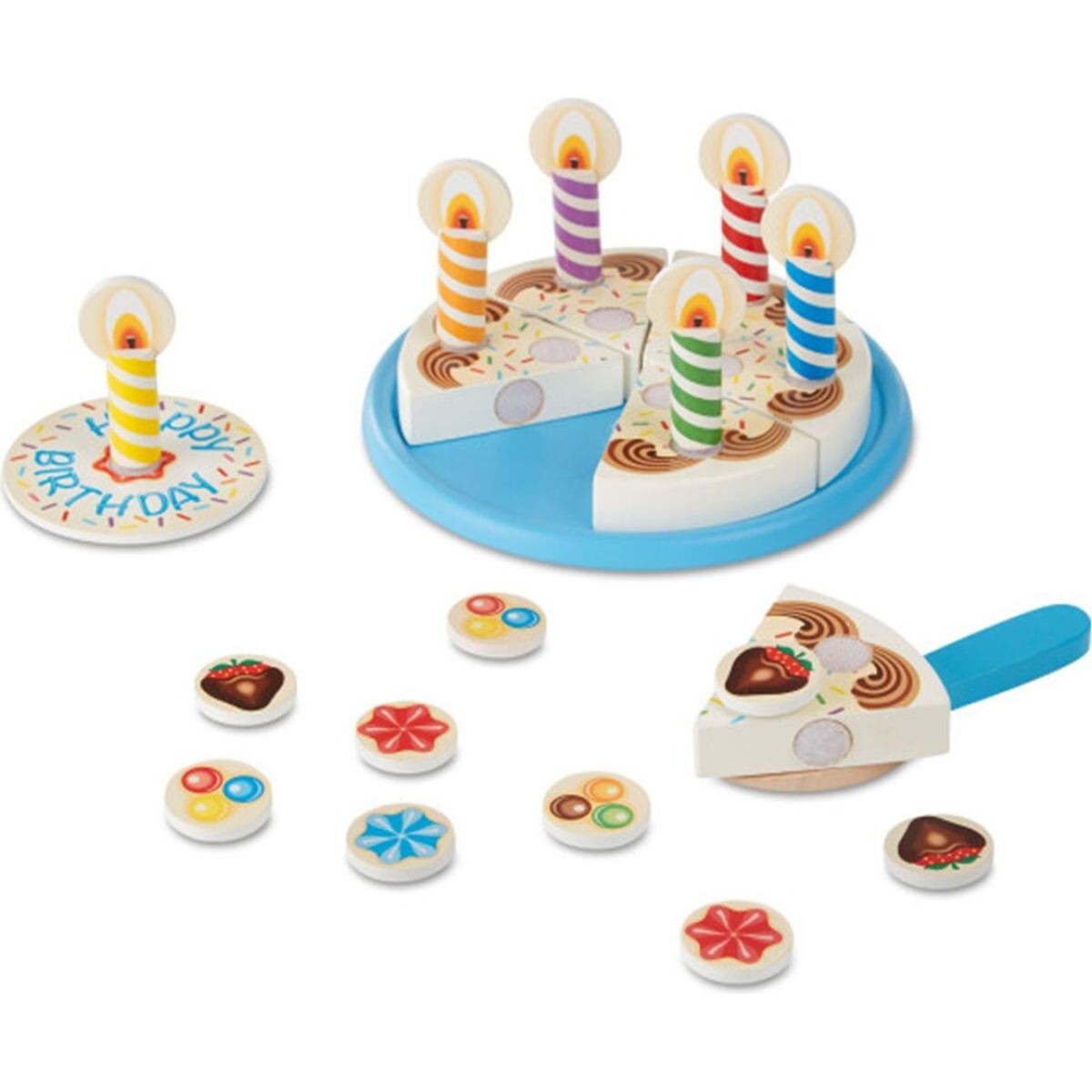 Melissa & Doug narodeninová torta súprava