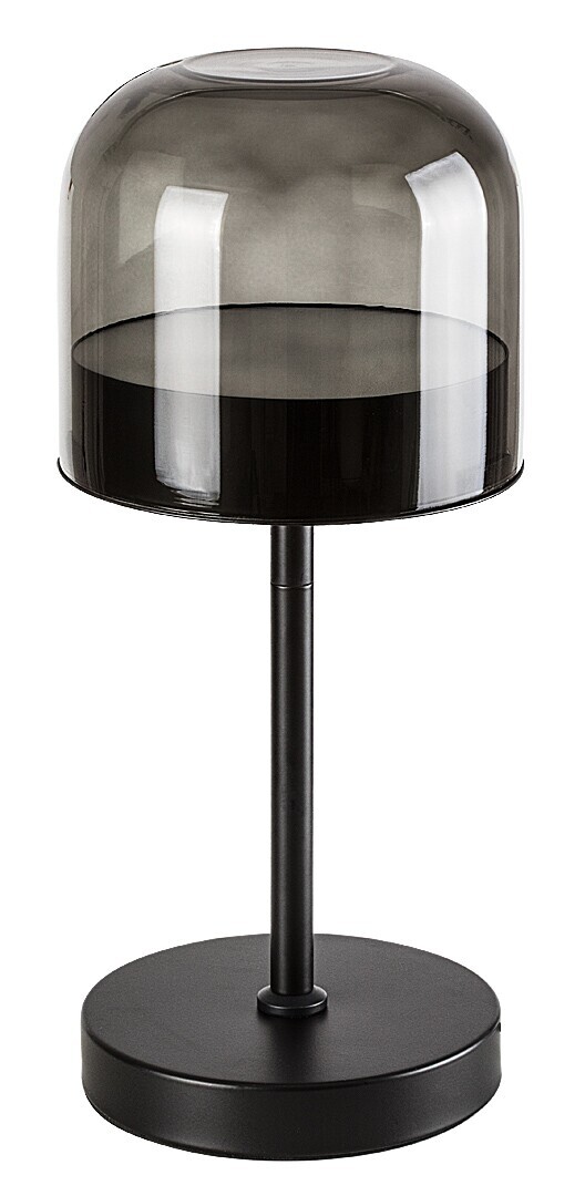 Rabalux Čierna LED stolná lampička Xelira 13W stmievateľná 74037