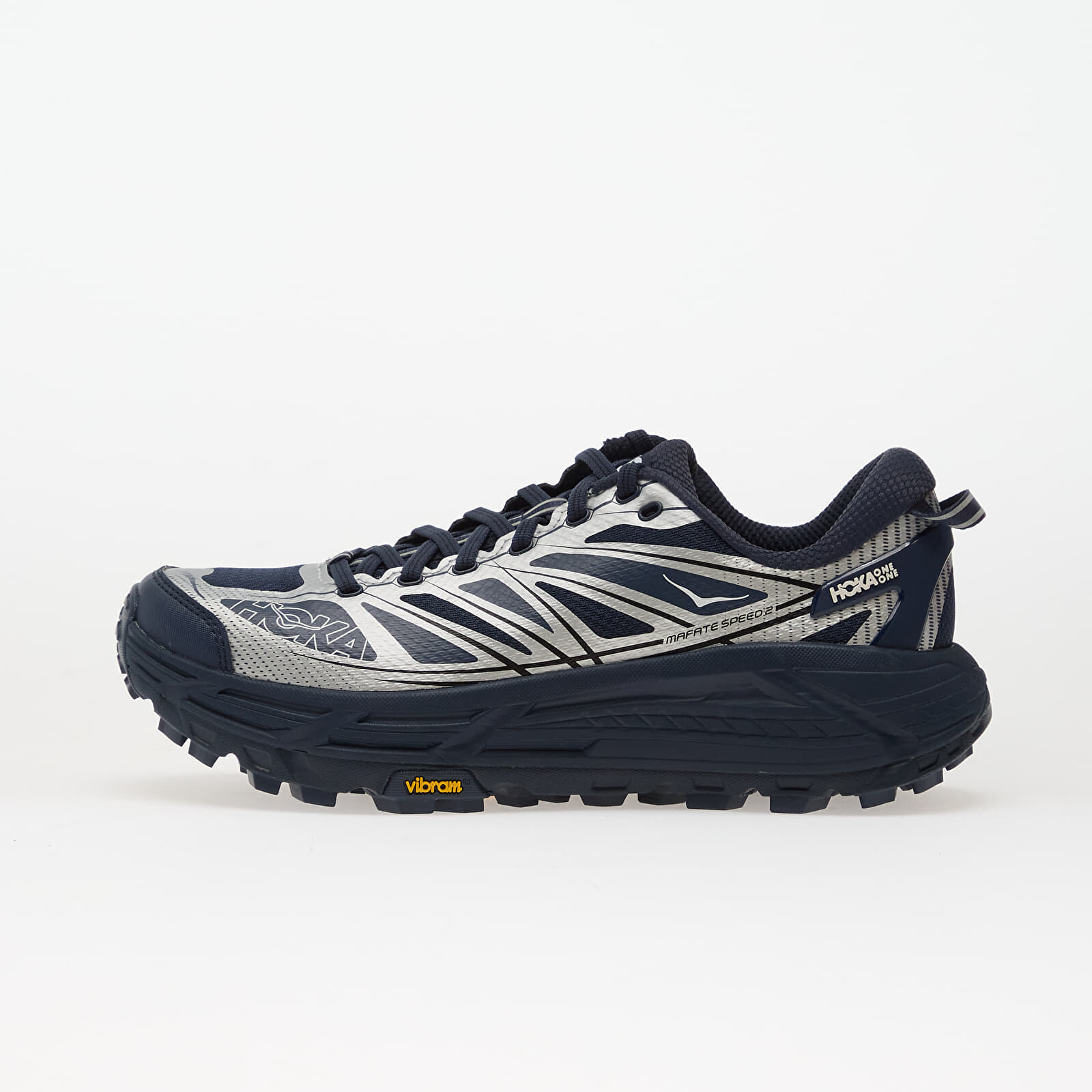 Tenisky Hoka® U Mafate Speed 2 Varsity Navy/ Silver EUR 42 2/3