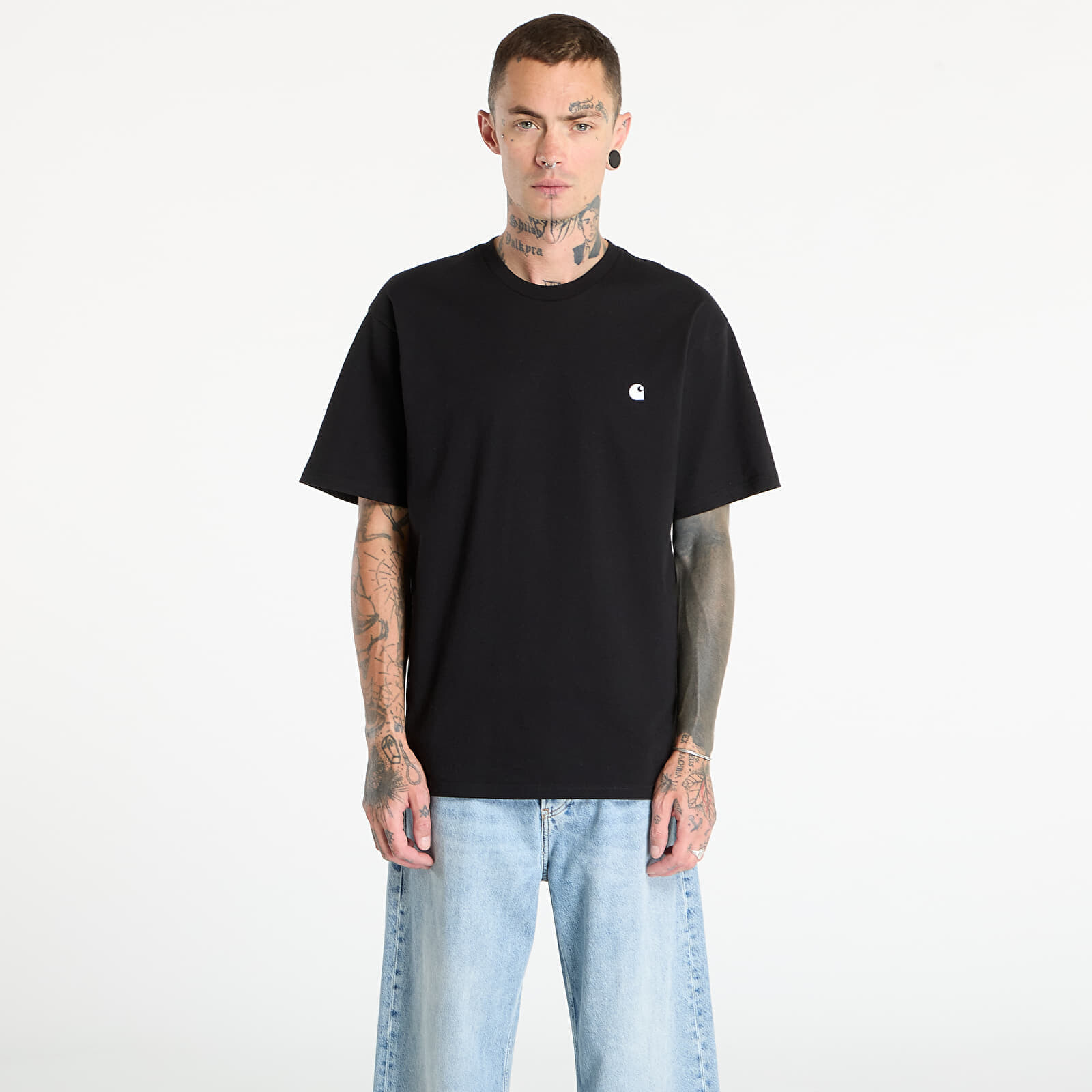 Tričko Carhartt WIP S/S Madison T-Shirt UNISEX Black/ Wax XS