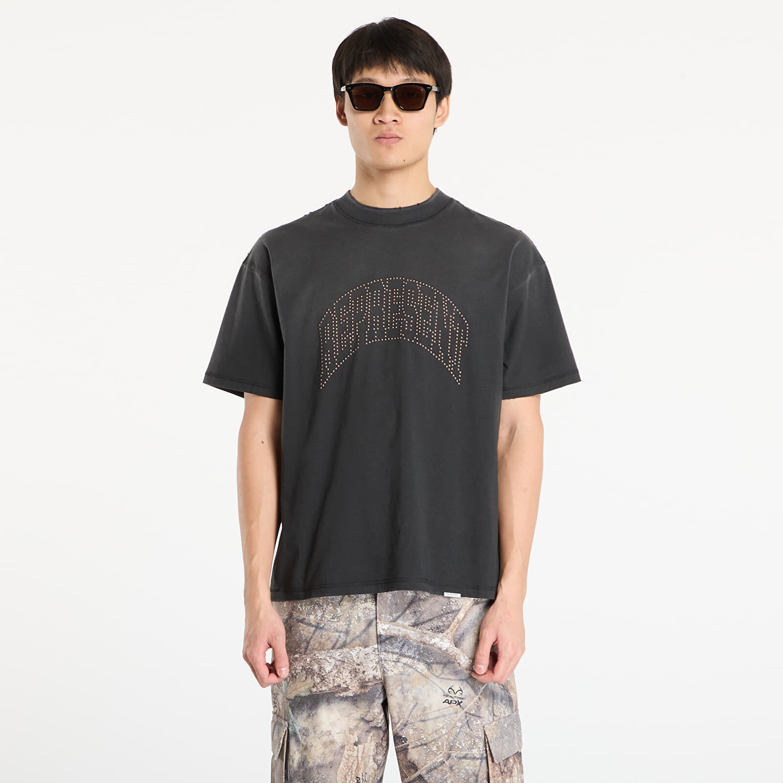 Tričko REPRESENT Embellished Represent T-Shirt UNISEX Stained Black S