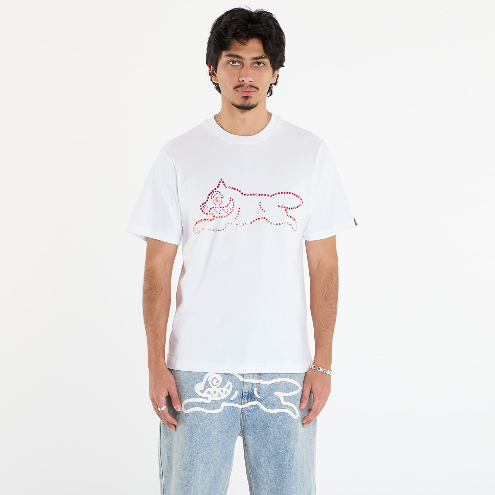 Tričko Billionaire Boys Club Icecream Crystal Running Dog T-Shirt White S