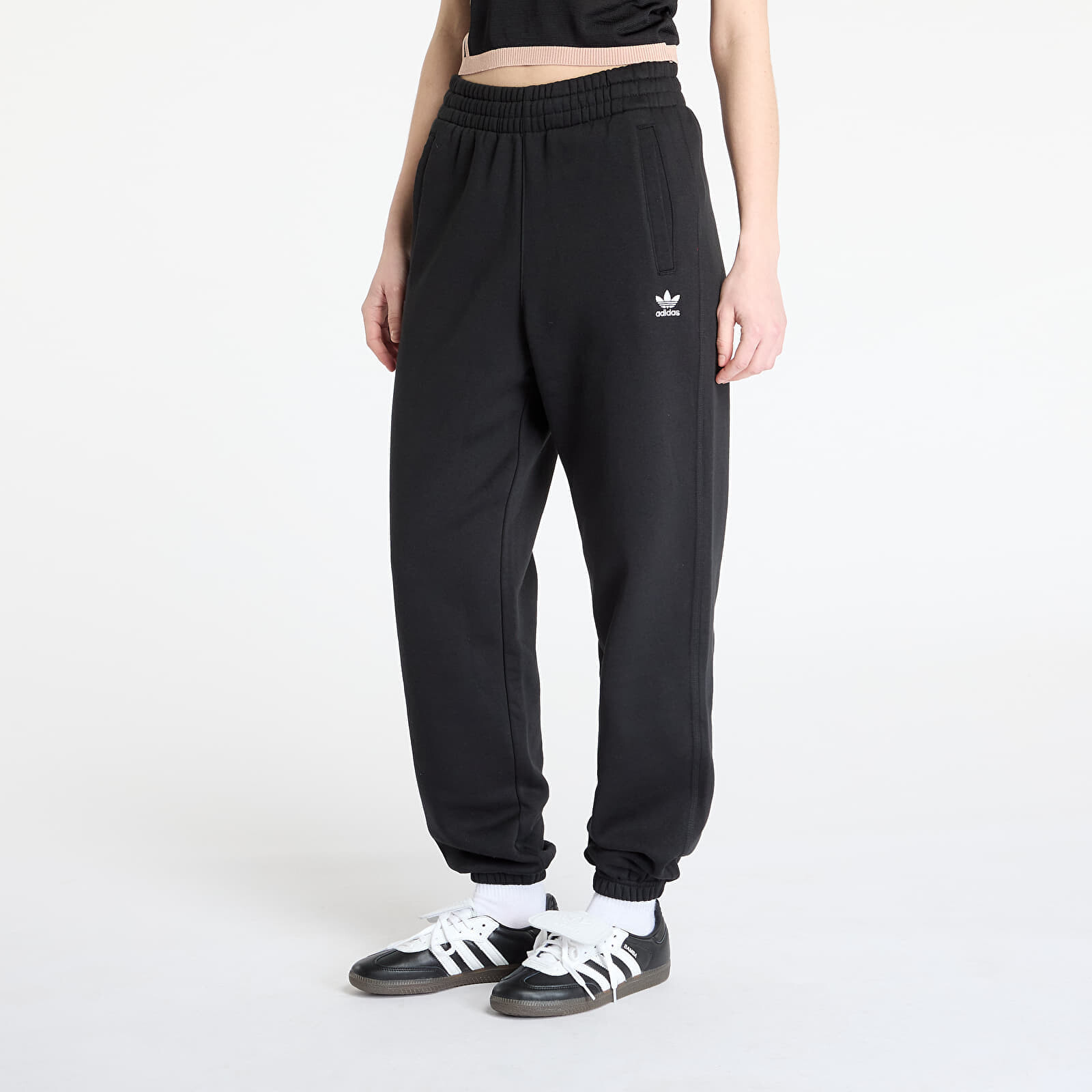 Tepláky adidas Essentials Loose Fleece Joggers Black XL