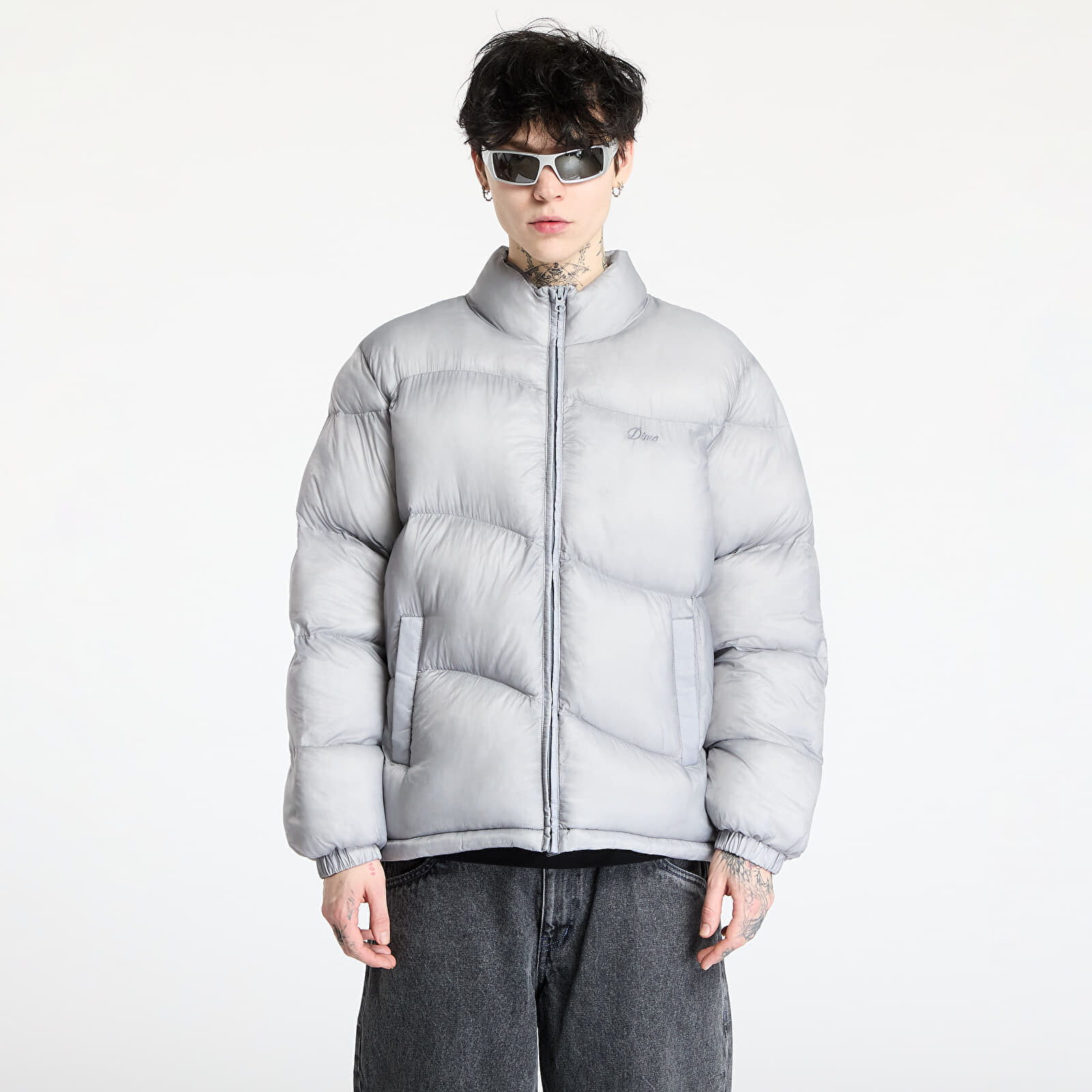Bunda DIME Classic Ripstop Puffer UNISEX Silver XL