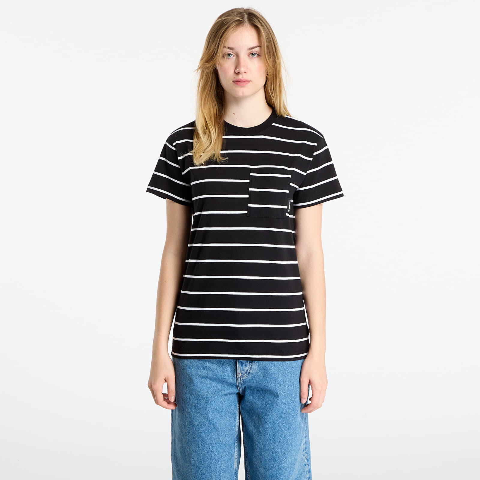 Tričko Horsefeathers Pyper Top Black Stripes S