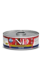 N&D CAT QUINOA Adult Digestion Lamb & Fennel 80g 1 + 1 Zadarmo