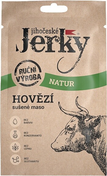 Jihočeské jerky 20 g - hovädzia natur