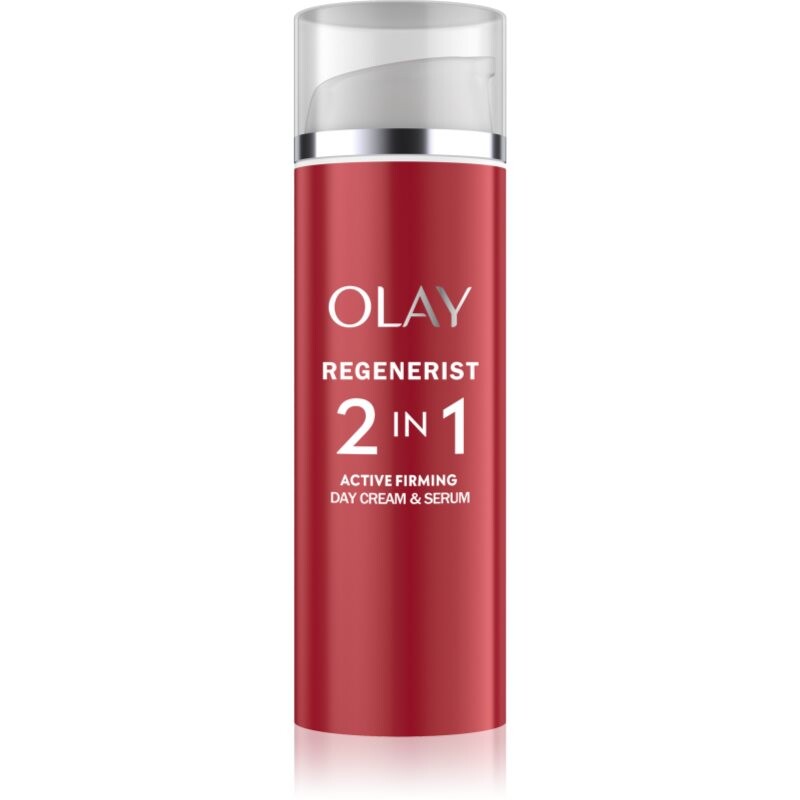 Olay Regenerist 2 in 1 Day Cream & Serum spevňujúci denný krém a sérum proti vráskam 2v1 50 ml