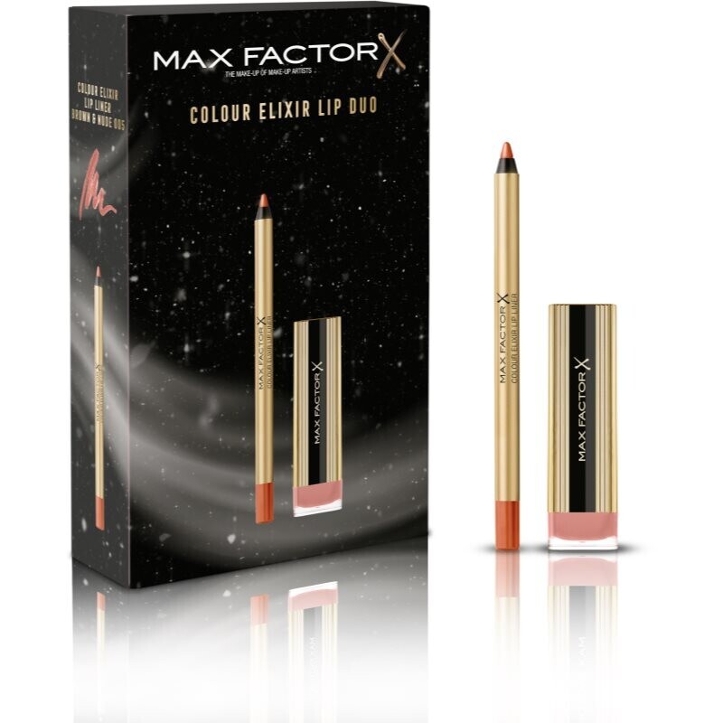Max Factor Colour Elixir Lip Duo vianočná darčeková sada pre ženy
