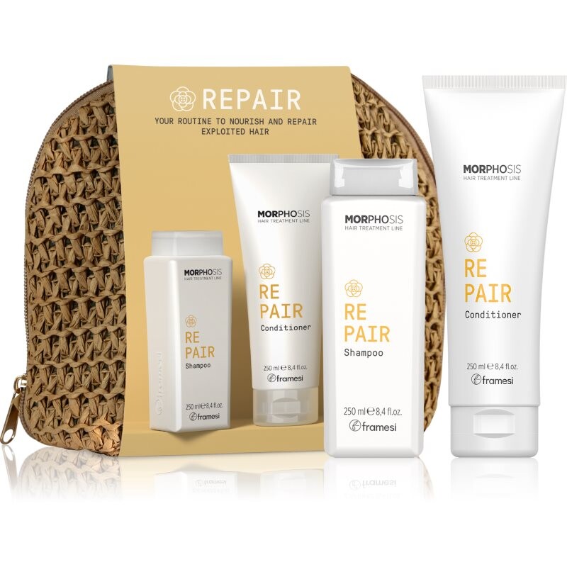 Framesi Morphosis Repair Kit darčeková sada pre suché, namáhané vlasy