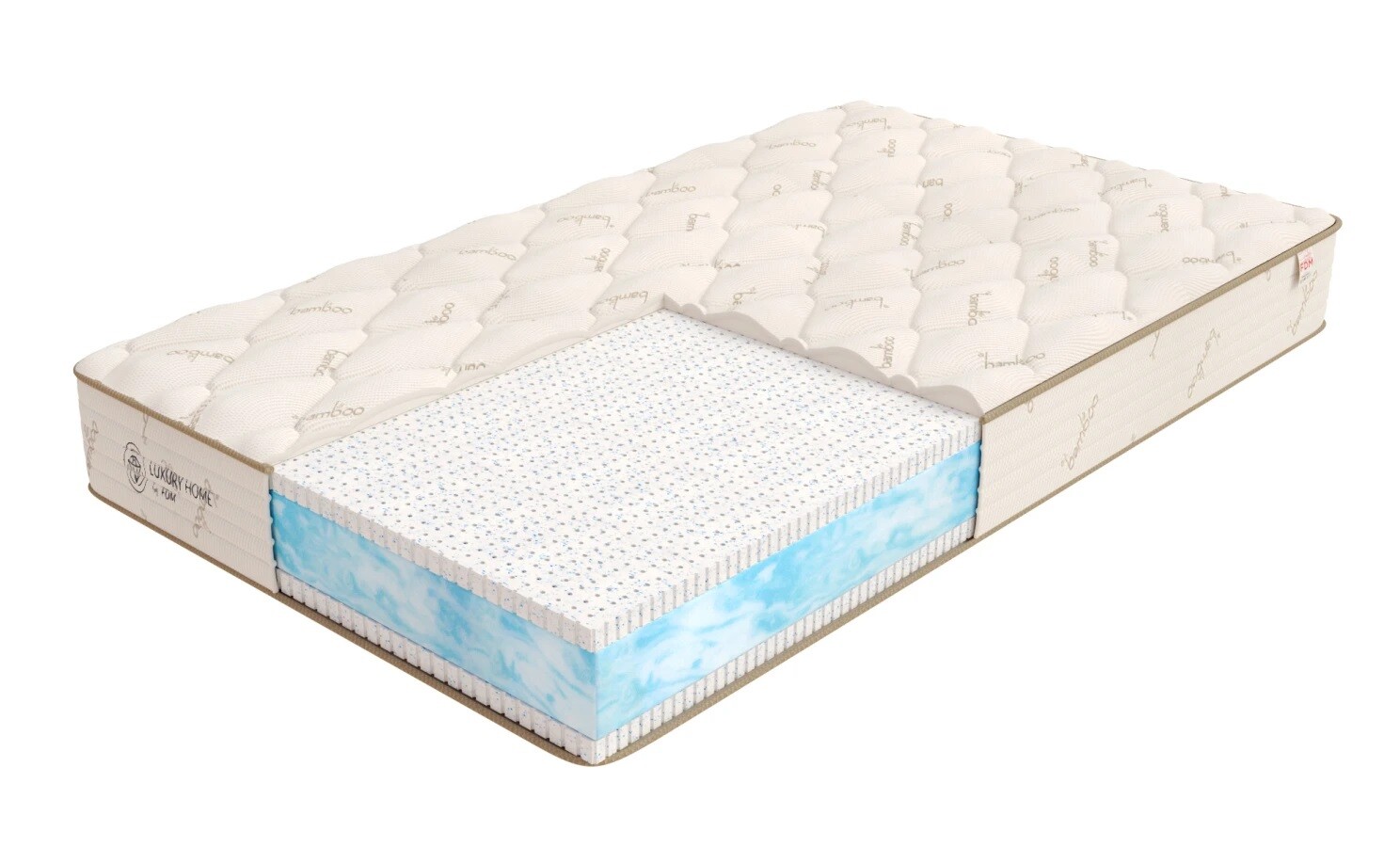 FDM Penový matrac MARETTO Bamboo lux | 140 x 200 cm