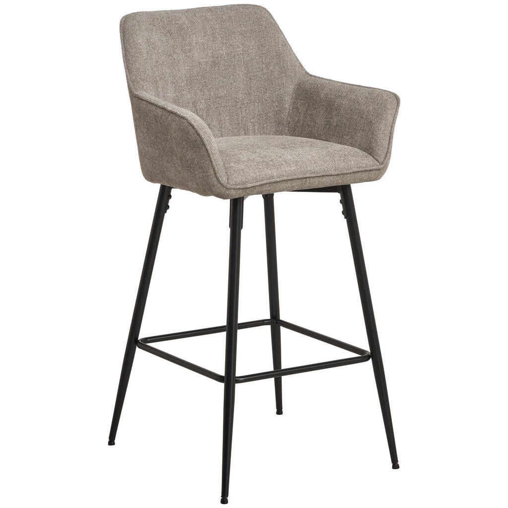 MID.YOU BAROVÁ STOLIČKA, čierna, taupe