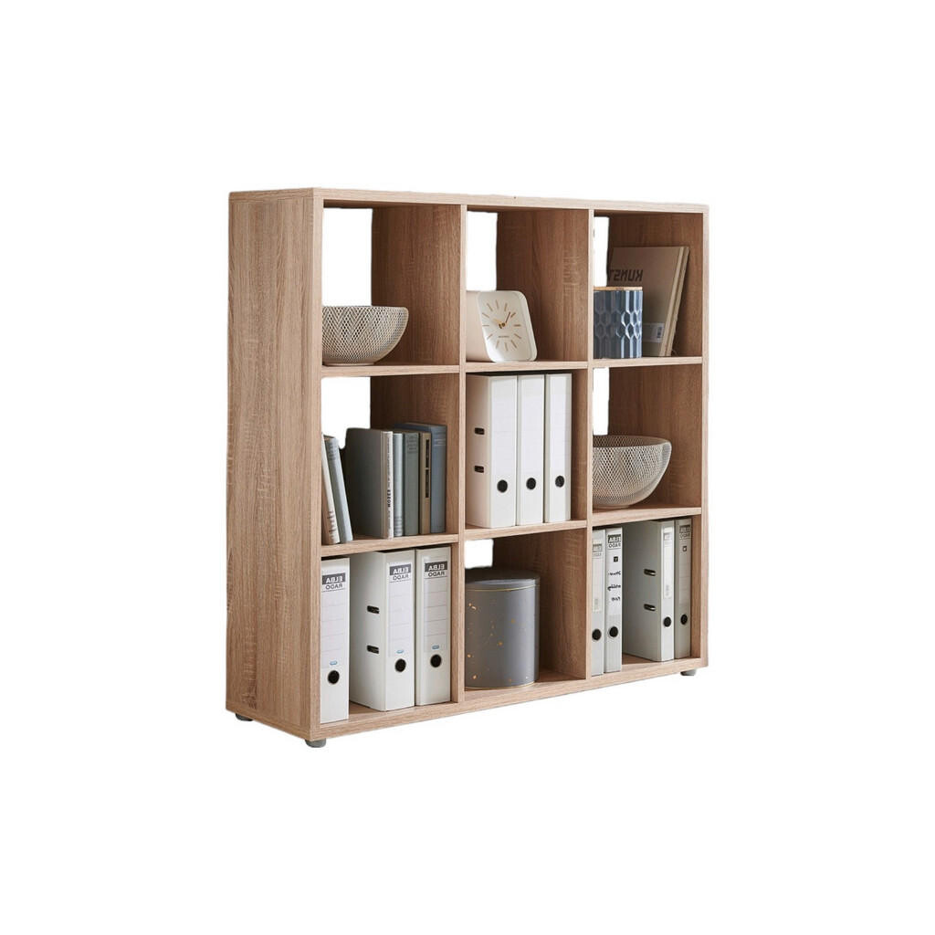 MID.YOU REGÁL, dub sonoma, 106,5/108,5/33 cm