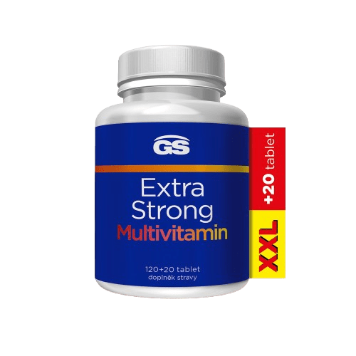 GS EXTRA STRONG Multivitamín, XXL 140 tabliet