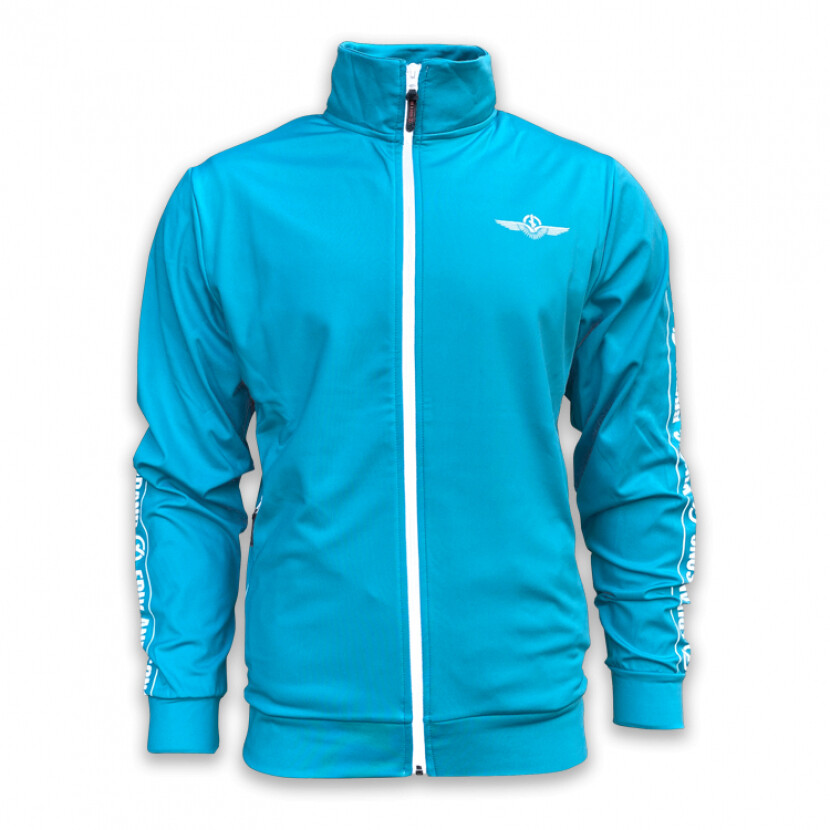 Mikina Erik and Sons Brigge - svetlo modrá, XXL