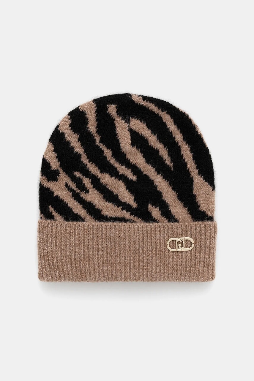 Čiapka Liu Jo béžová farba, 2F5007.M0300
