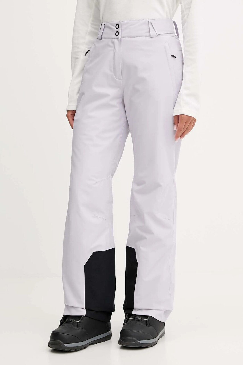 Lyžiarske nohavice Rossignol INSULATED SKI fialová farba, RLOWP05