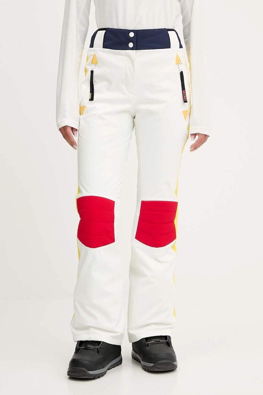 Lyžiarske nohavice Rossignol JCC biela farba, RLOWP13