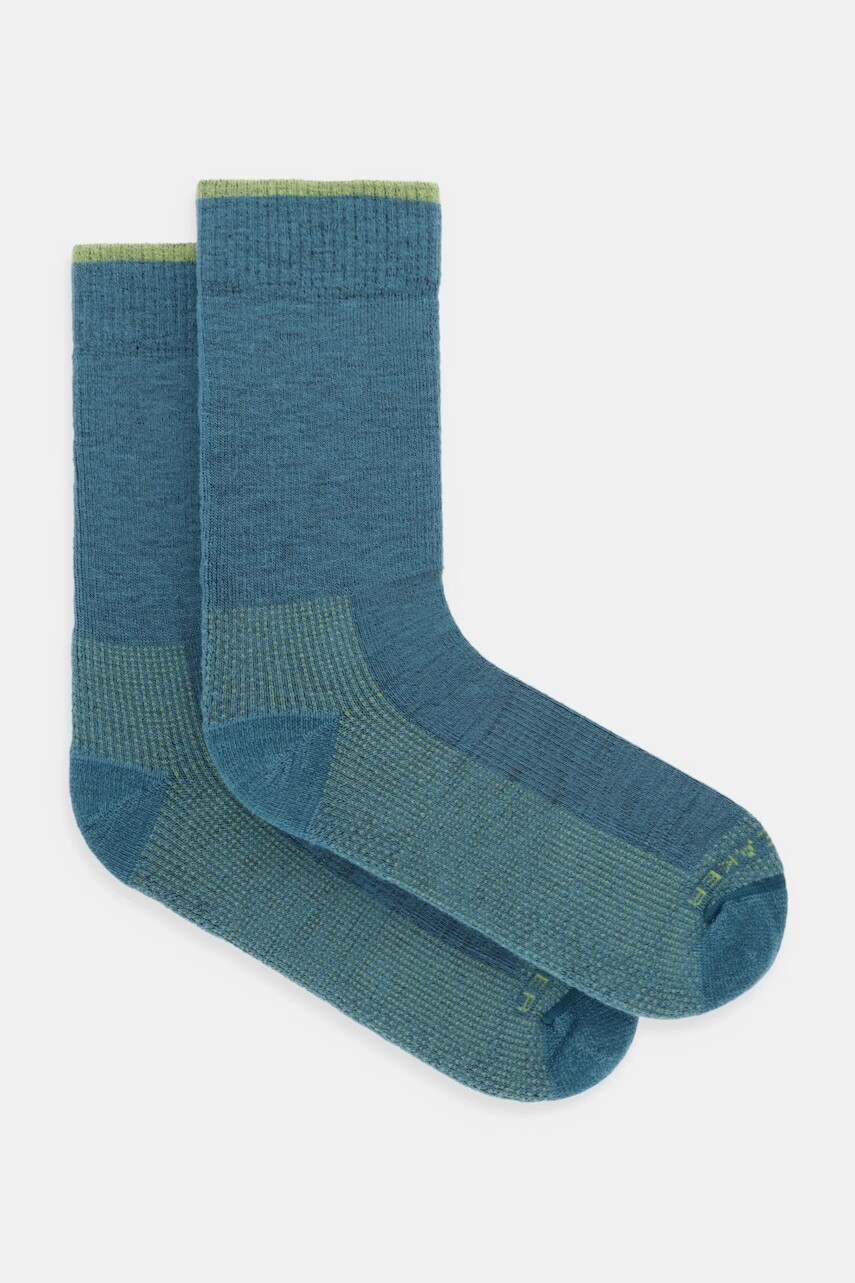 Vlnené ponožky Icebreaker zelená farba, IB1051120ID1
