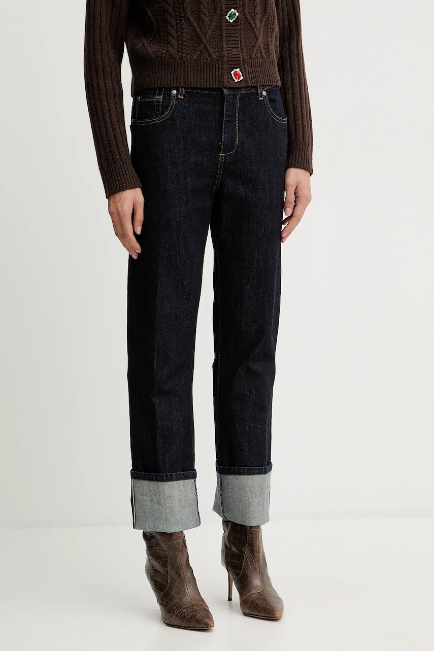 Rifle Liu Jo vysoký pás, UF5175.DS074