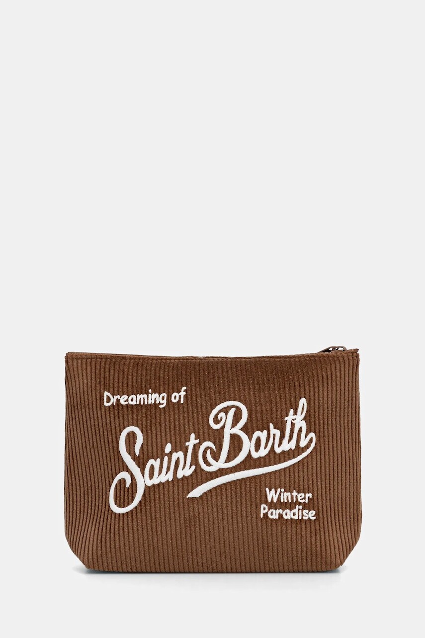 Kozmetická taška MC2 Saint Barth hnedá farba, ALI0024