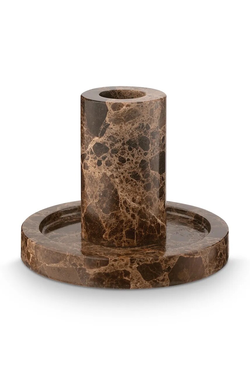 Dekoračný svietnik vtwonen 10,2 x 7,9 cm hnedá farba