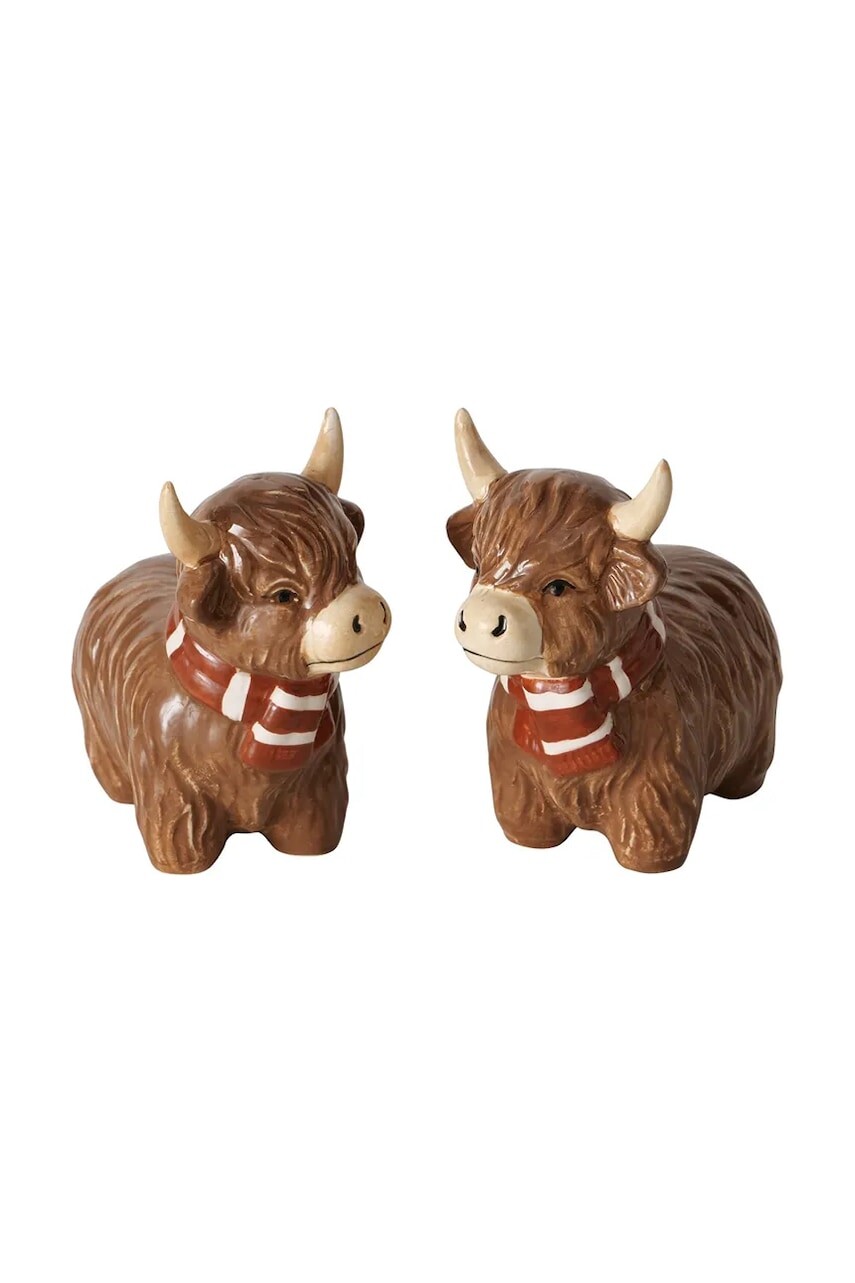 Soľnička a korenička Boltze Buffy 150 ml hnedá farba